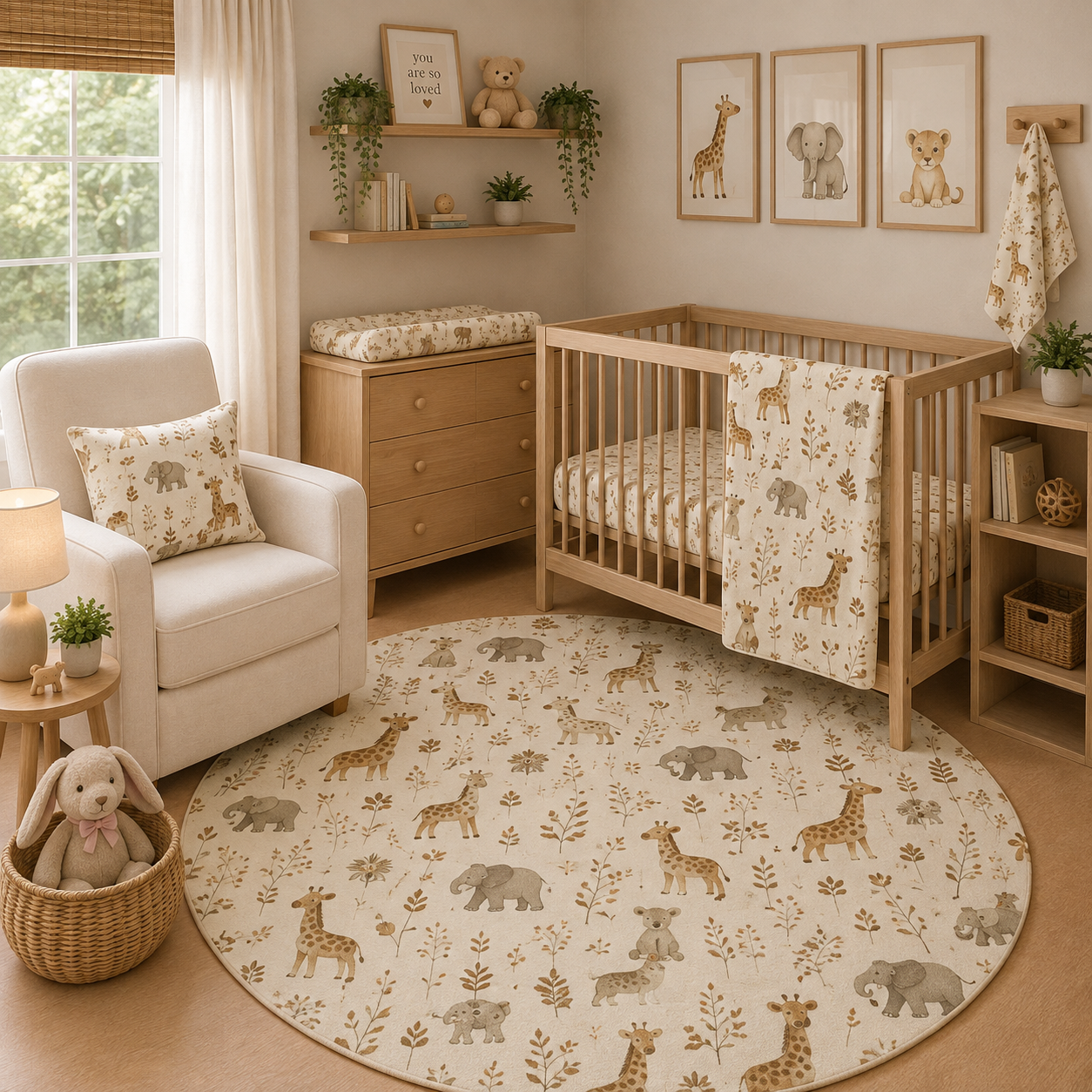 Golden Savanna Nursery Set