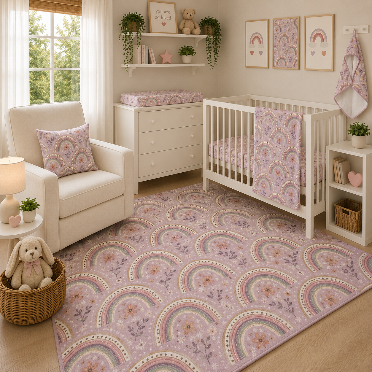 Petal Arches Nursery Set