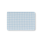Baby Blue Gingham Crib Sheet