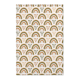 Desert Rainbow nursery area rug in a baby room