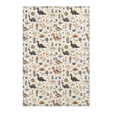 Meadow Dinosaurs nursery area rug in a baby room