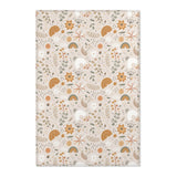 Wildflower Rainbow nursery area rug in a baby room
