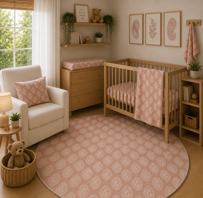 Clay Paisley Nursery Set