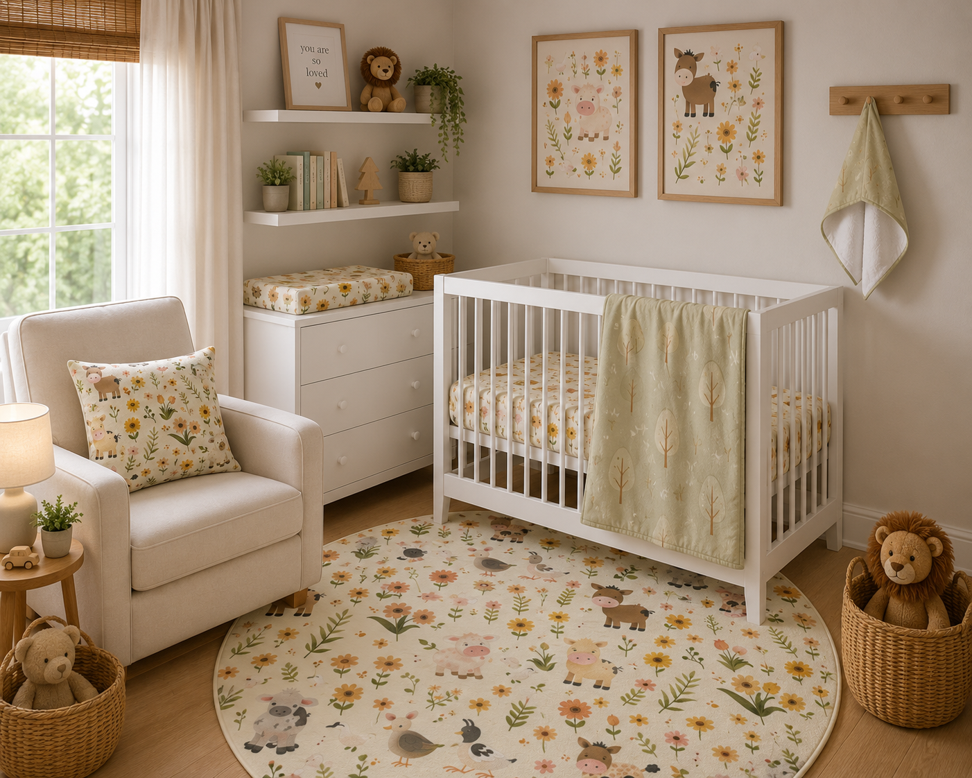 Farmyard Friends Nursery Set