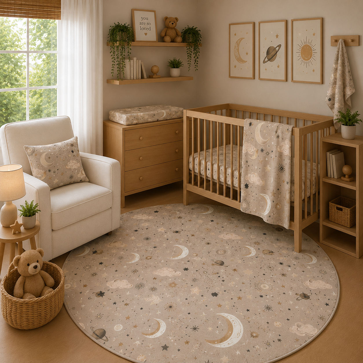 Golden Cosmos Nursery Set