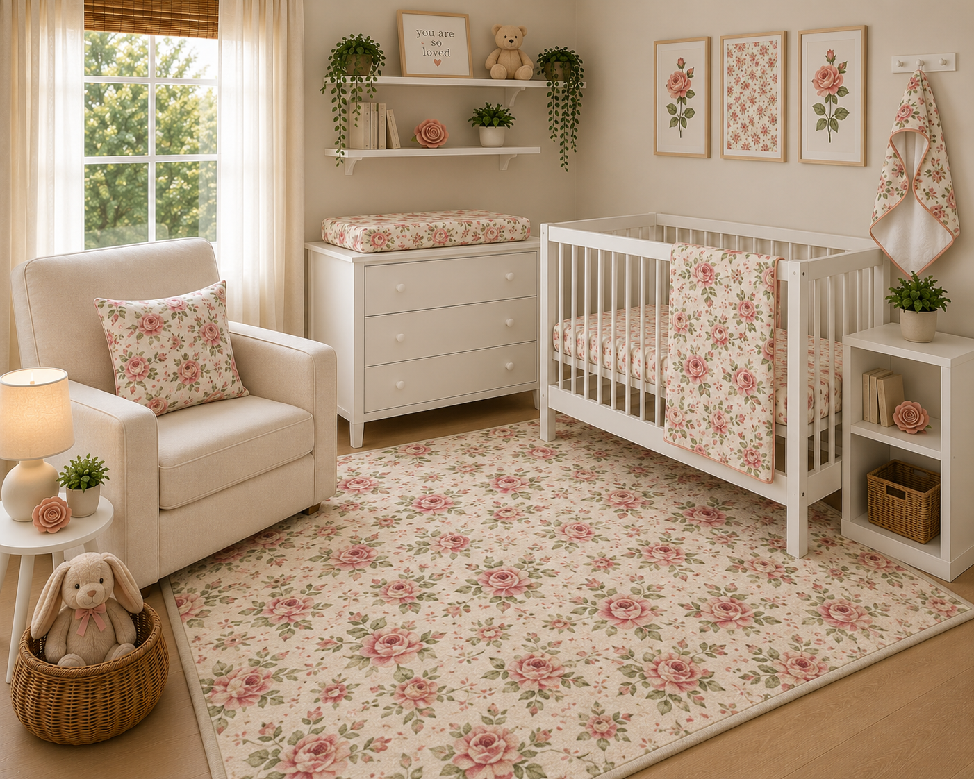 Heirloom Roses Nursery Set