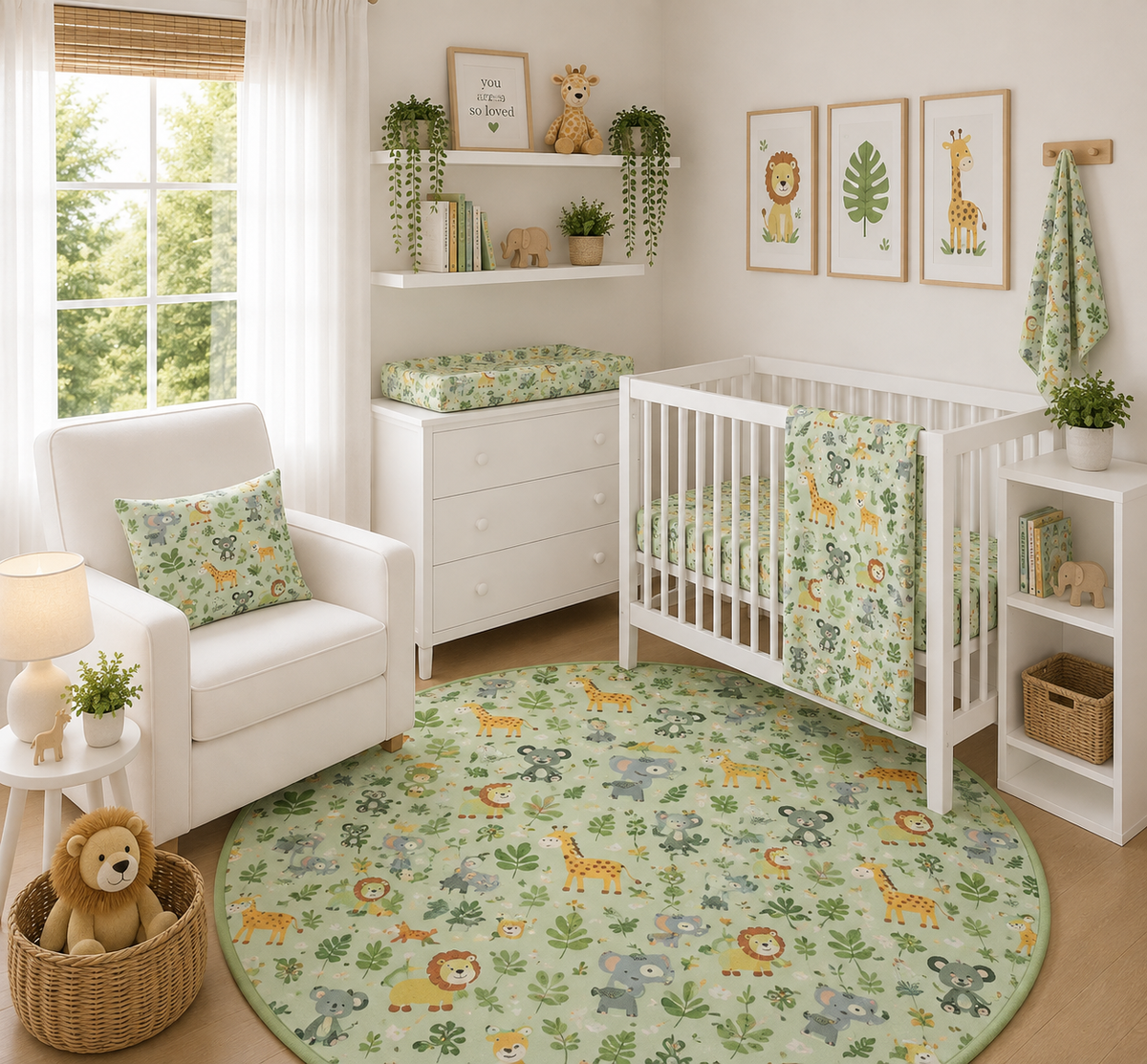 Jungle Friends Nursery Set