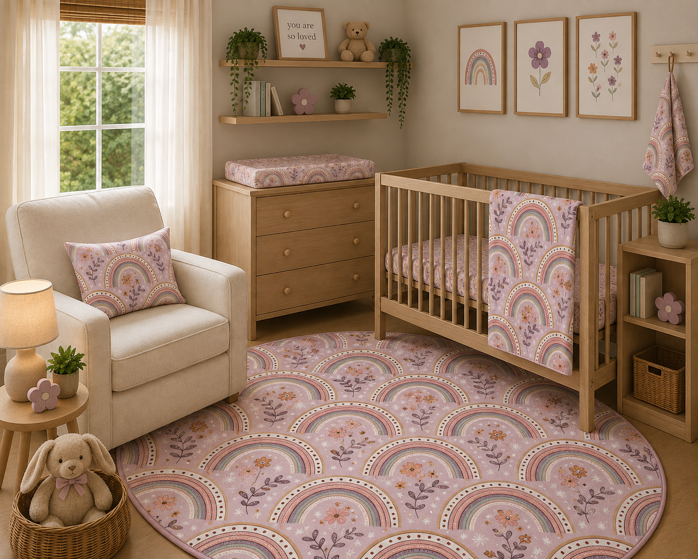 Petal Arches Nursery Set