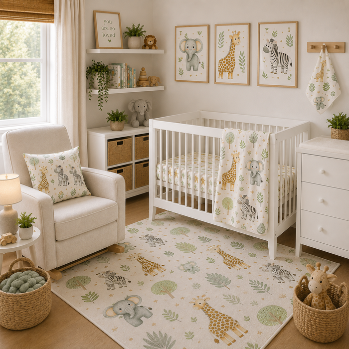 Safari Animals Nursery Set