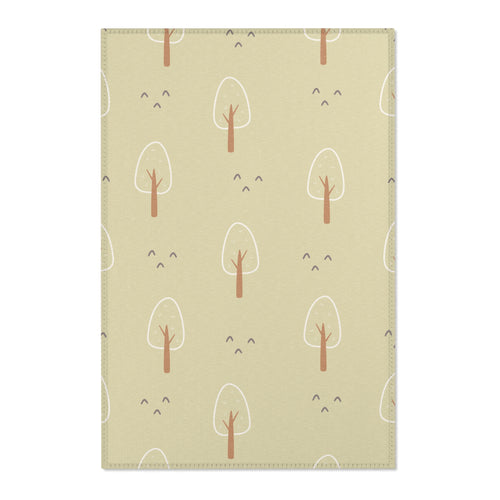 Scandi Forest Nursery Area Rug