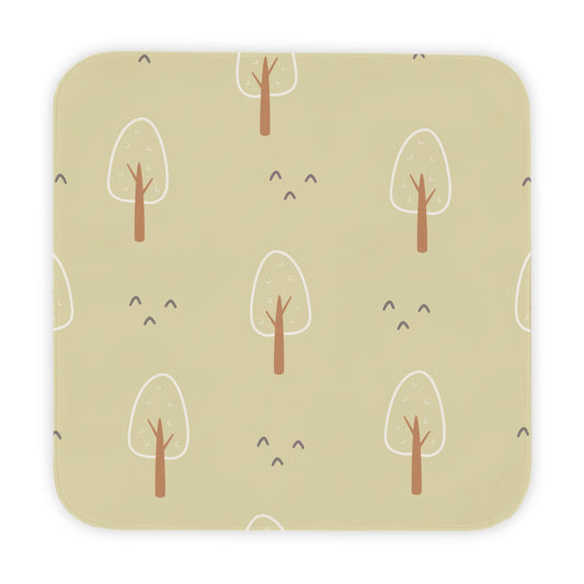 Scandi Forest Hooded Baby Towel