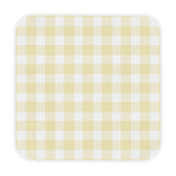 Butter Gingham Hooded Baby Towel