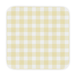 Butter Gingham Hooded Baby Towel