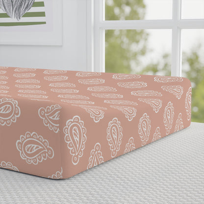 P21 - Baby Changing Pad Cover - Boho Dragon Fruit