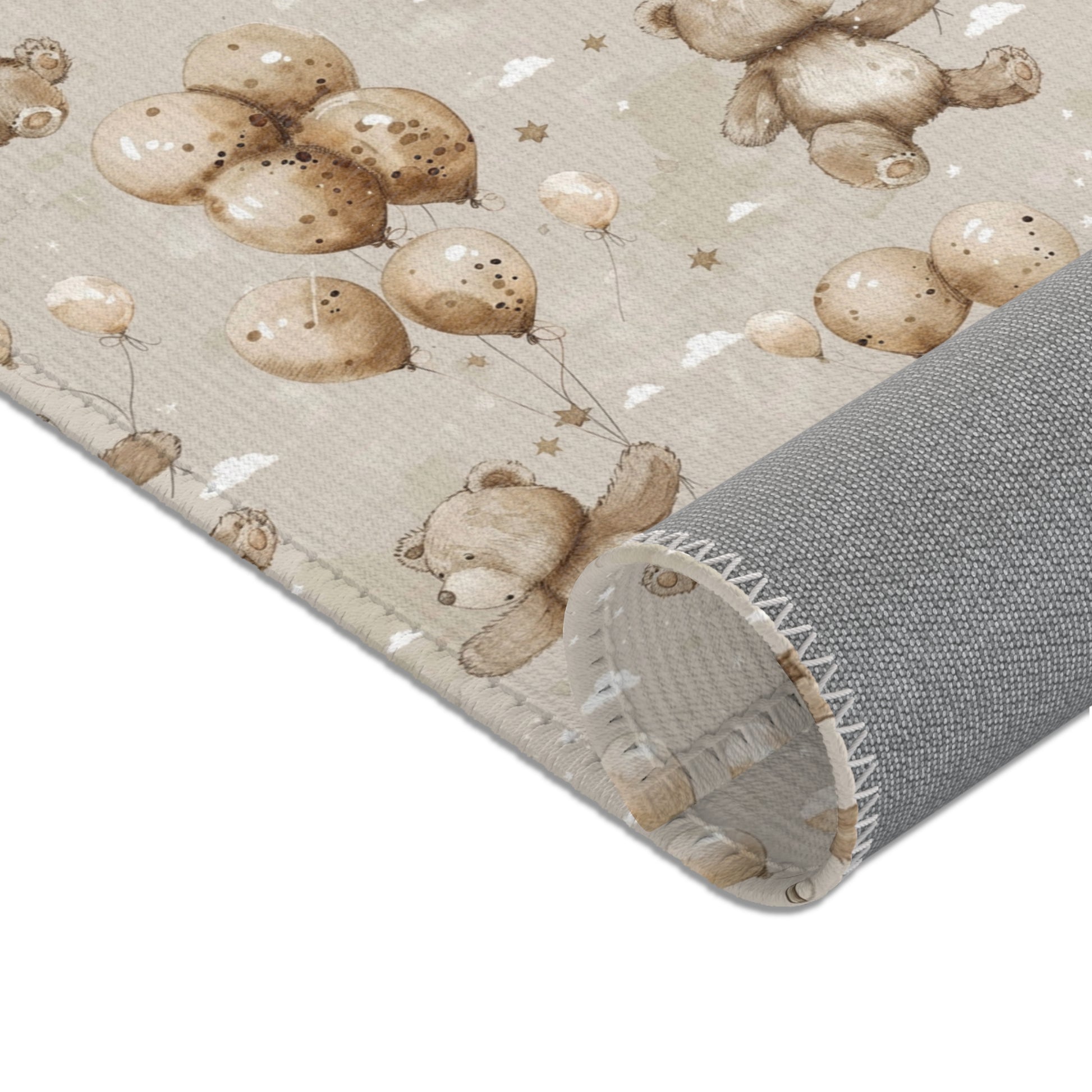 Balloon Bears area rug in the small size