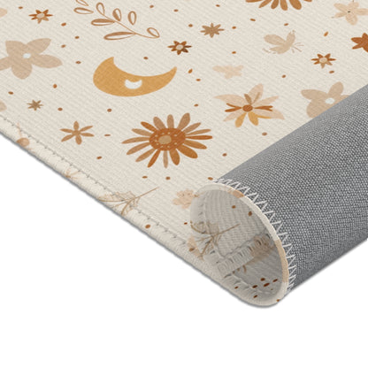 Celestial Bloom area rug in the large size
