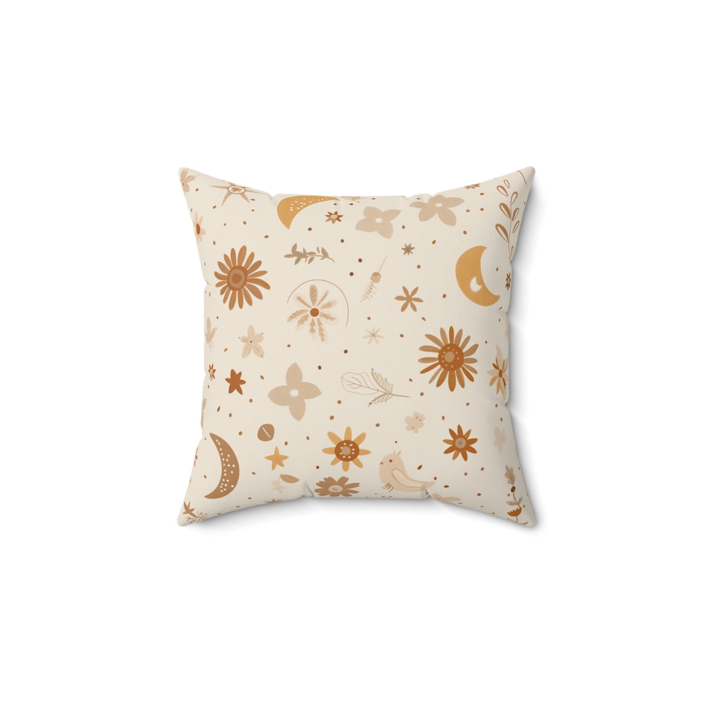 Celestial Bloom pillow in the 18 inch square size