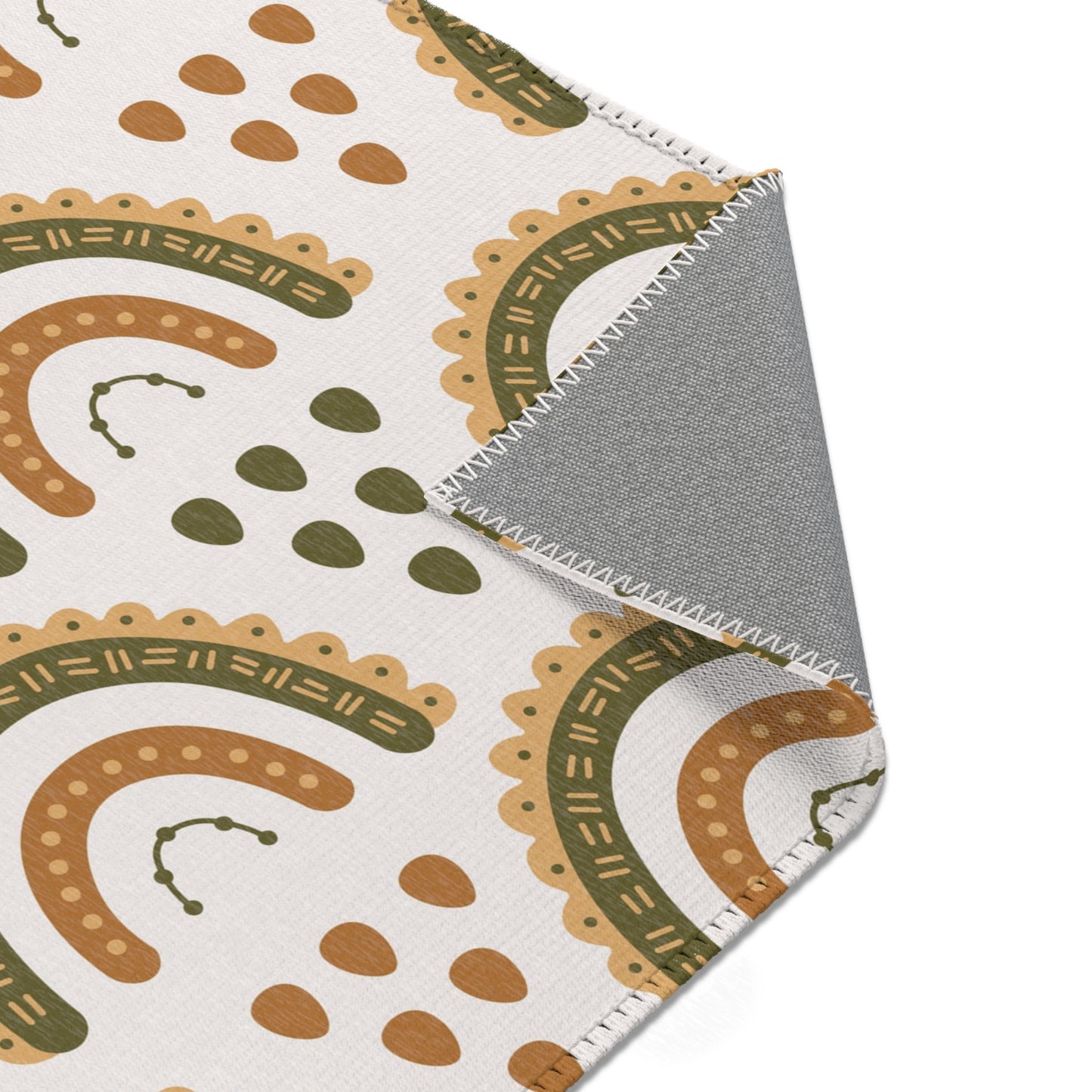 Desert Rainbow rectangular nursery area rug