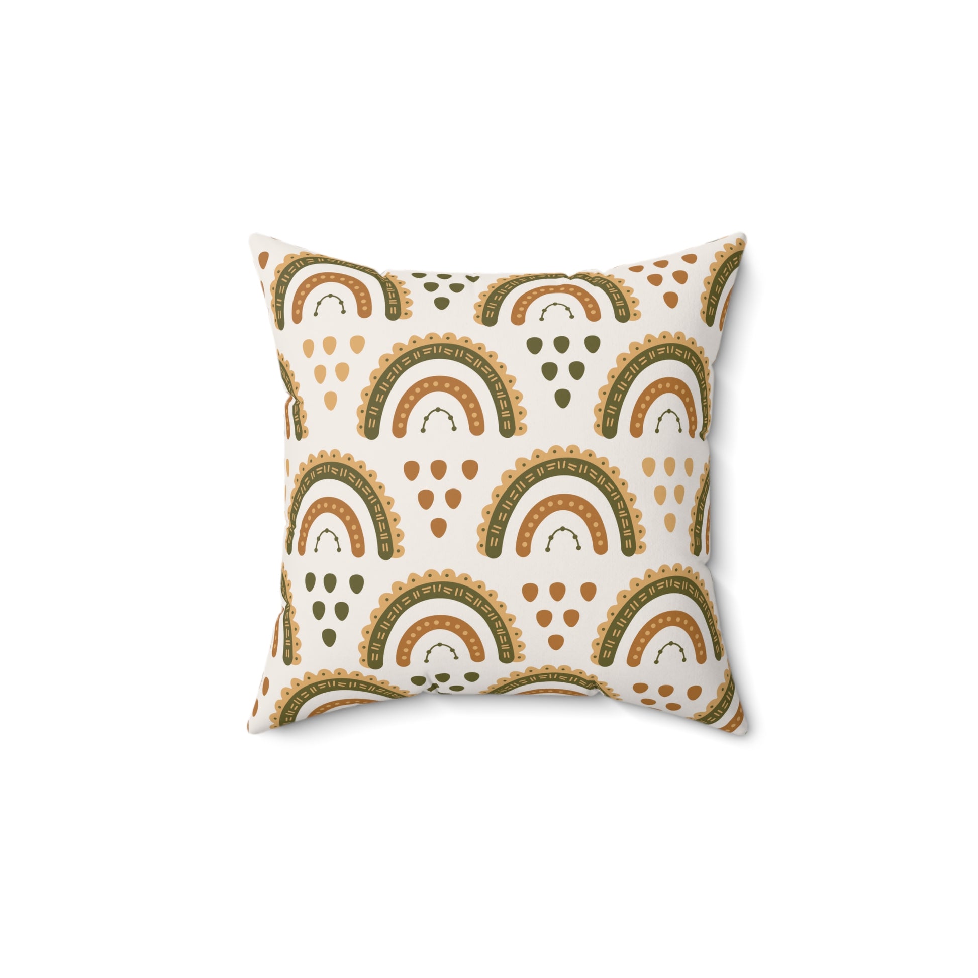 Desert Rainbow pillow in the 18 inch square size