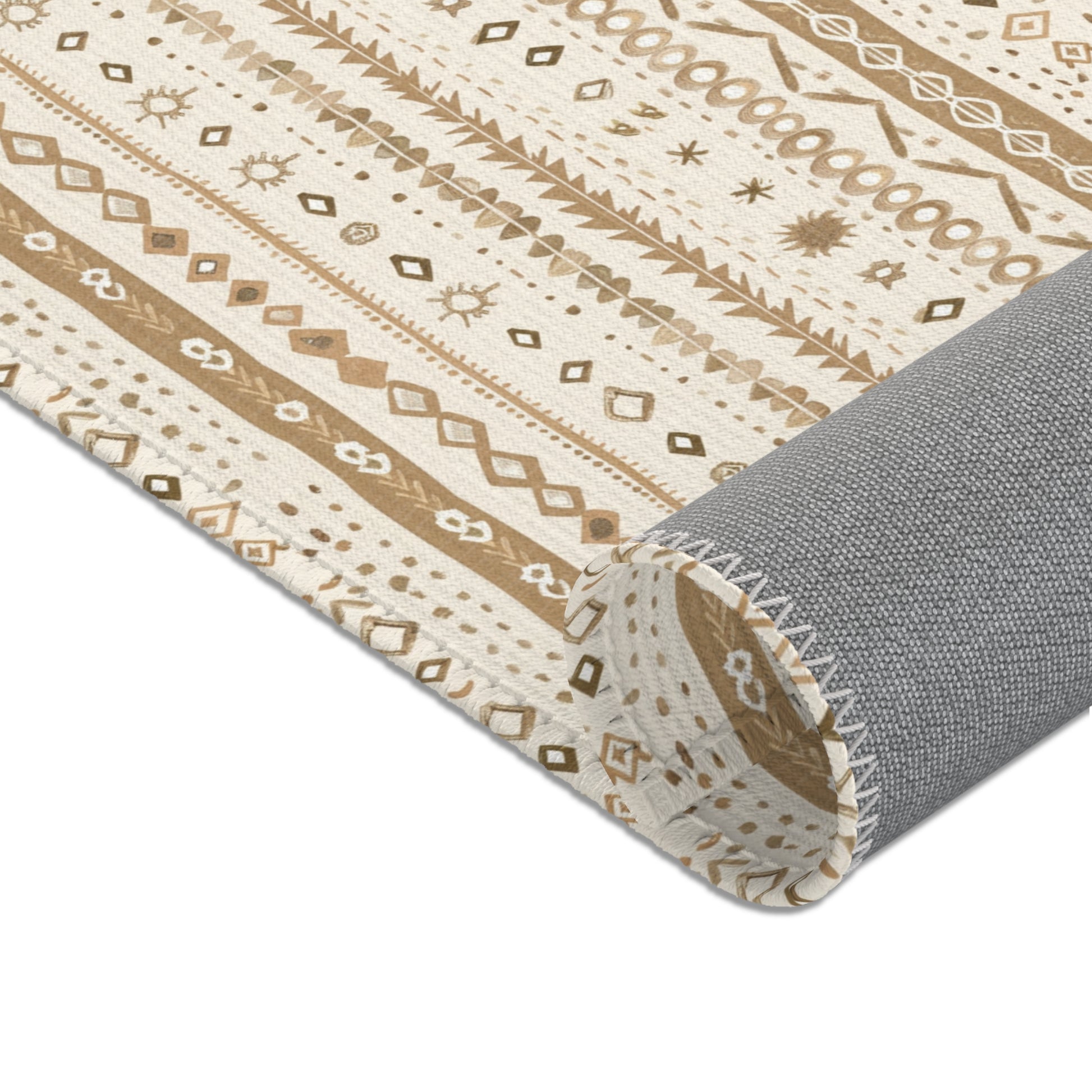 Desert Stripe area rug in the small size