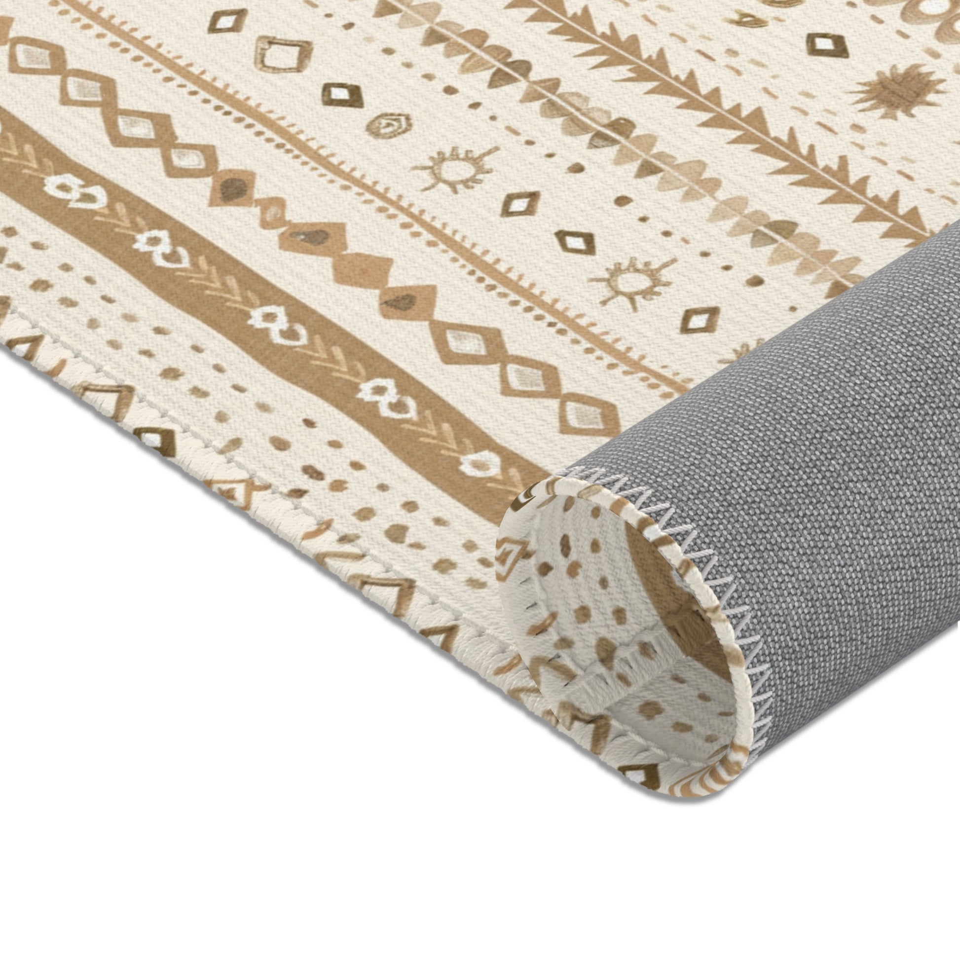 Desert Stripe area rug in the large size