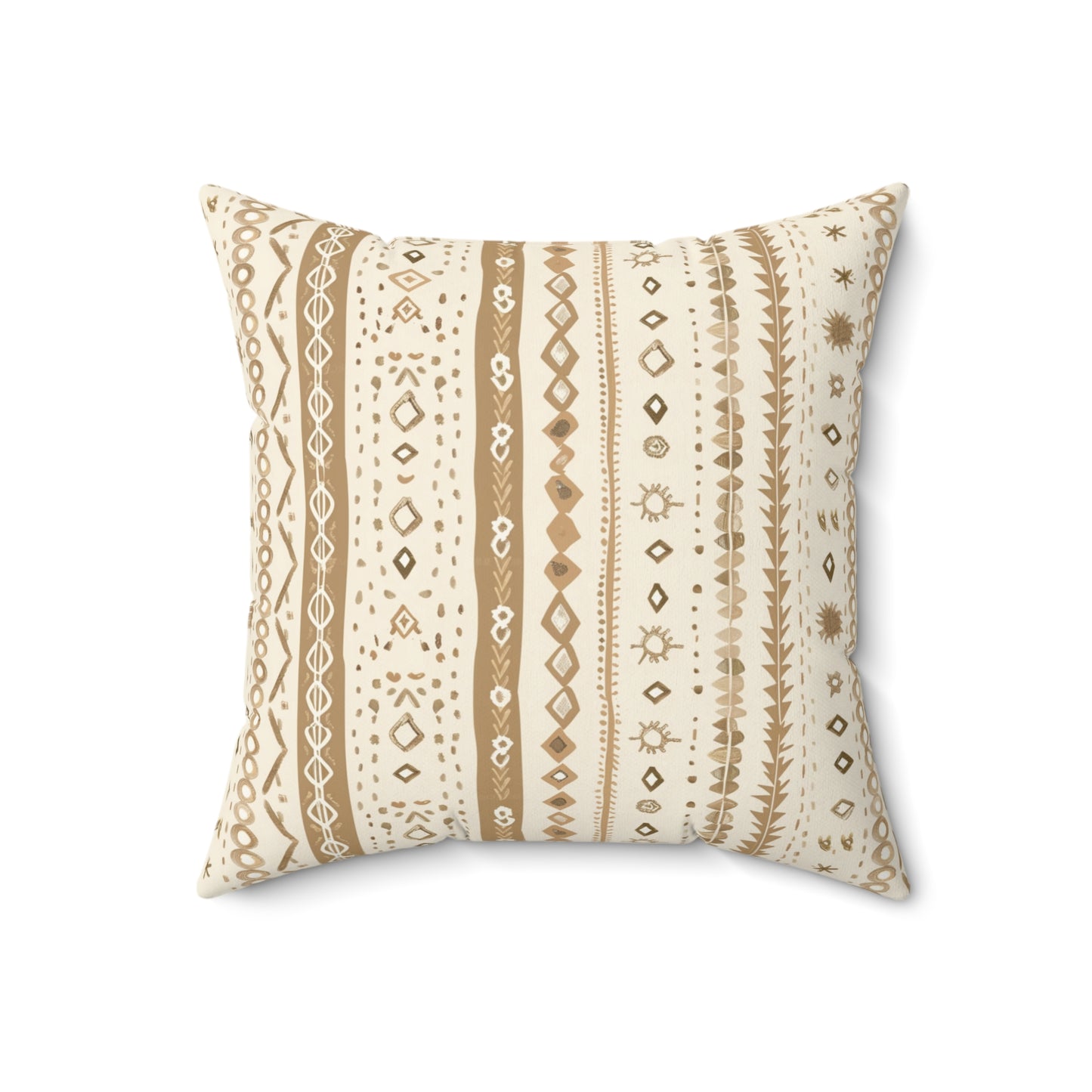 Desert Stripe decorative pillow against a plain background