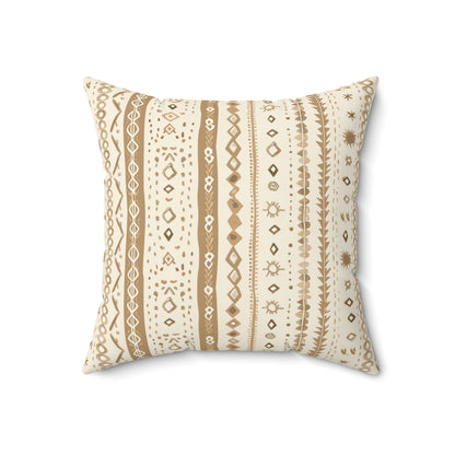Desert Stripe decorative pillow against a plain background