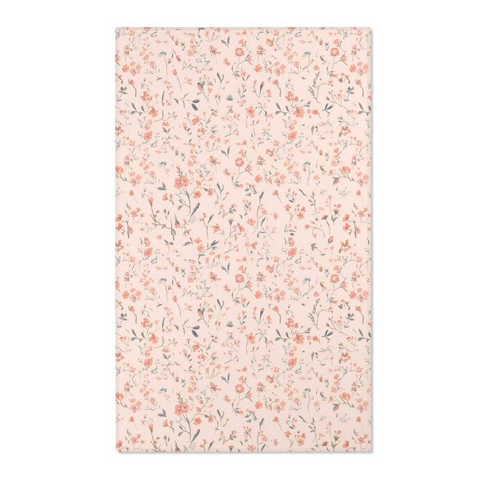 Washable nursery rugs in round and rectangular shapes