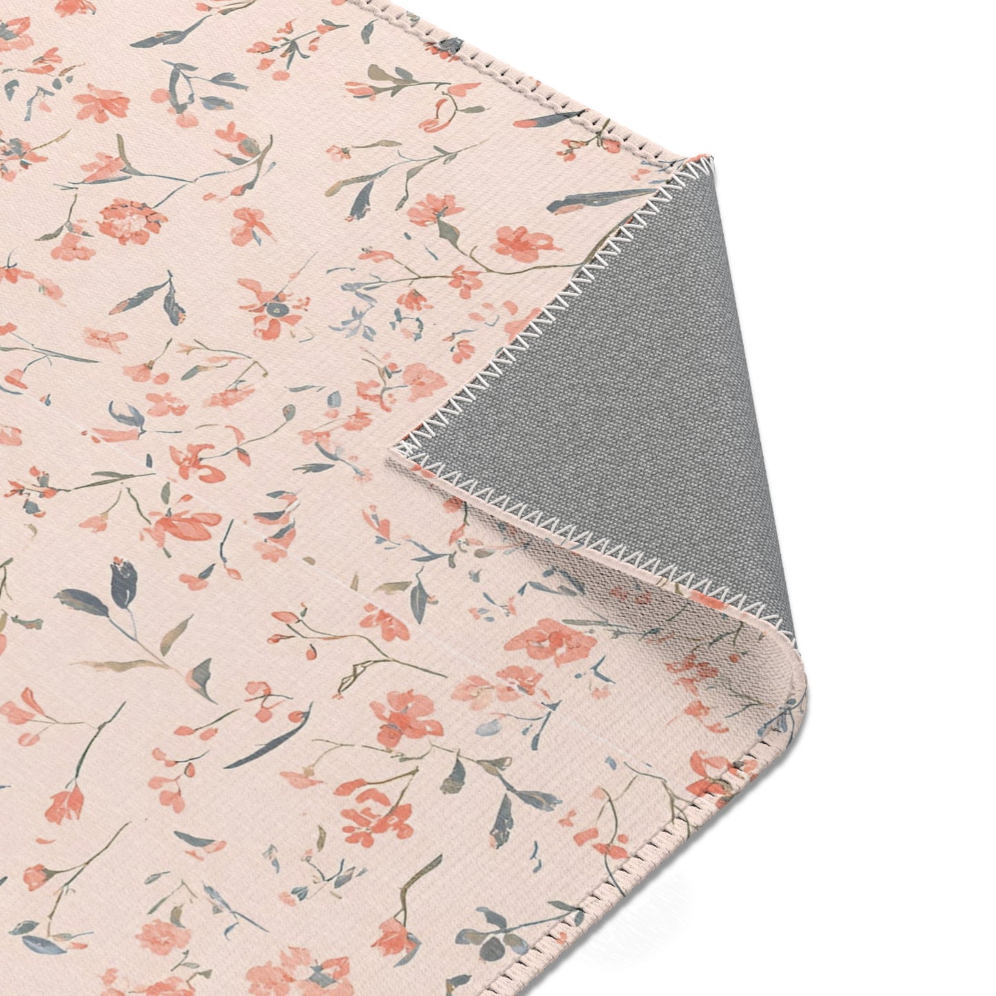 Ditsy Blooms area rug in the medium size