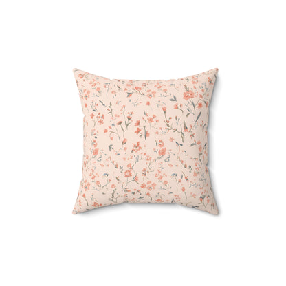Ditsy Blooms pillow in the 18 inch square size
