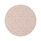 Ditsy Blooms round nursery rug on a baby room floor