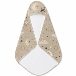 Golden Cosmos Hooded Baby Towel