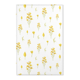 Golden Meadow nursery area rug in a neutral baby room