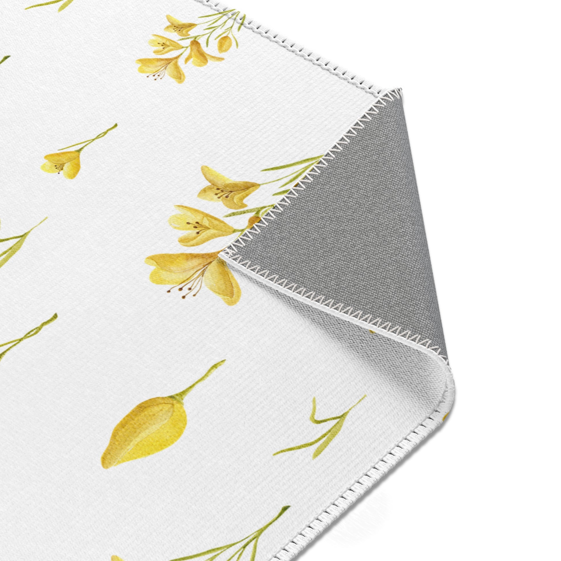 Golden Meadow rug in a gender neutral nursery