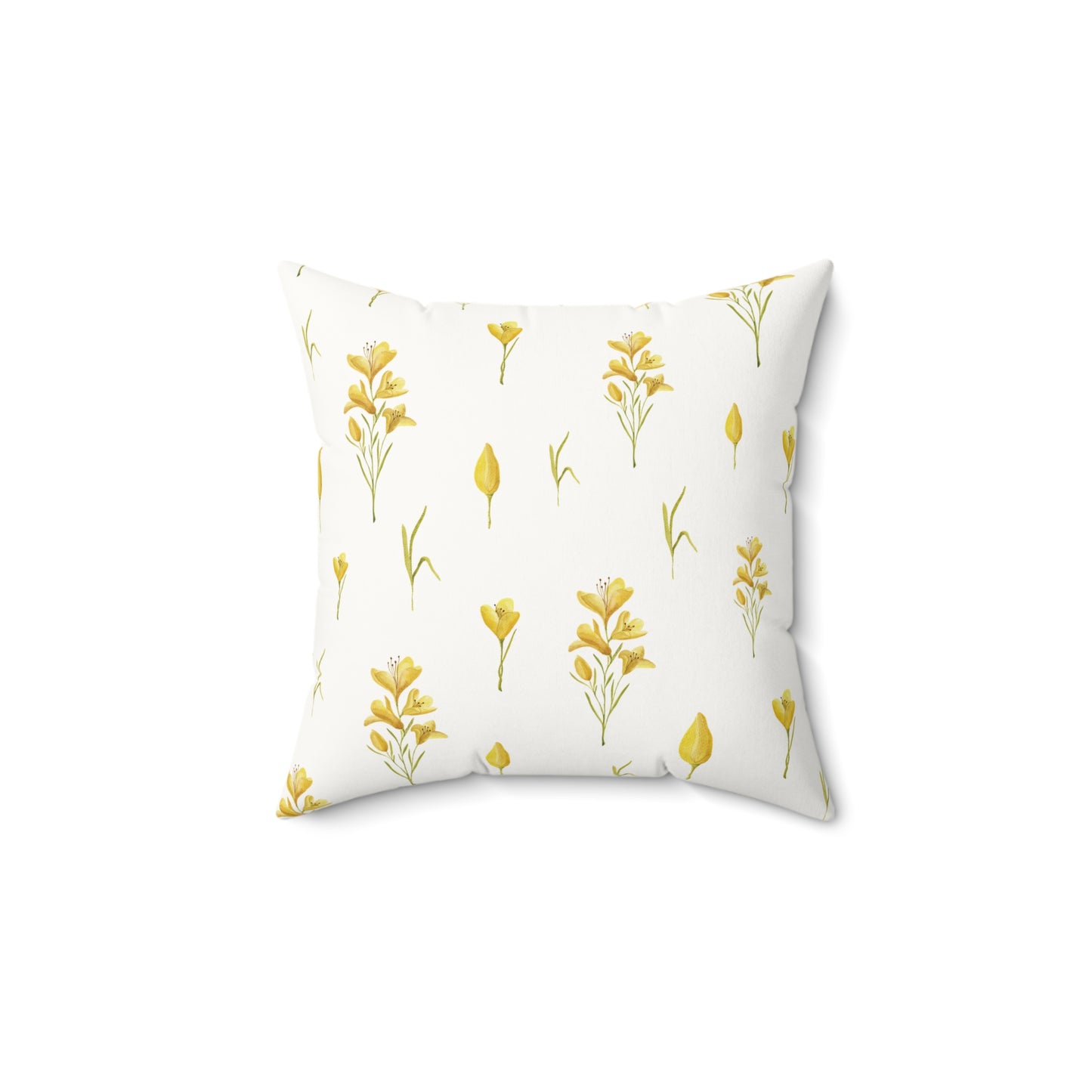 Golden Meadow nursery cushion on a daybed