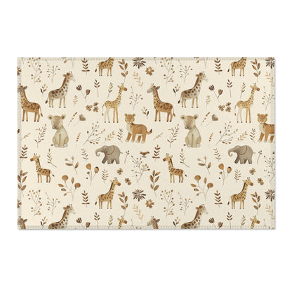 Golden Savanna area rug shown in landscape orientation