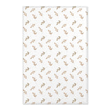 Linen Leaf nursery area rug in a baby room