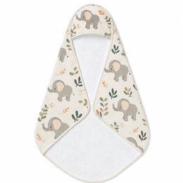 Little Elephants Hooded Baby Towel