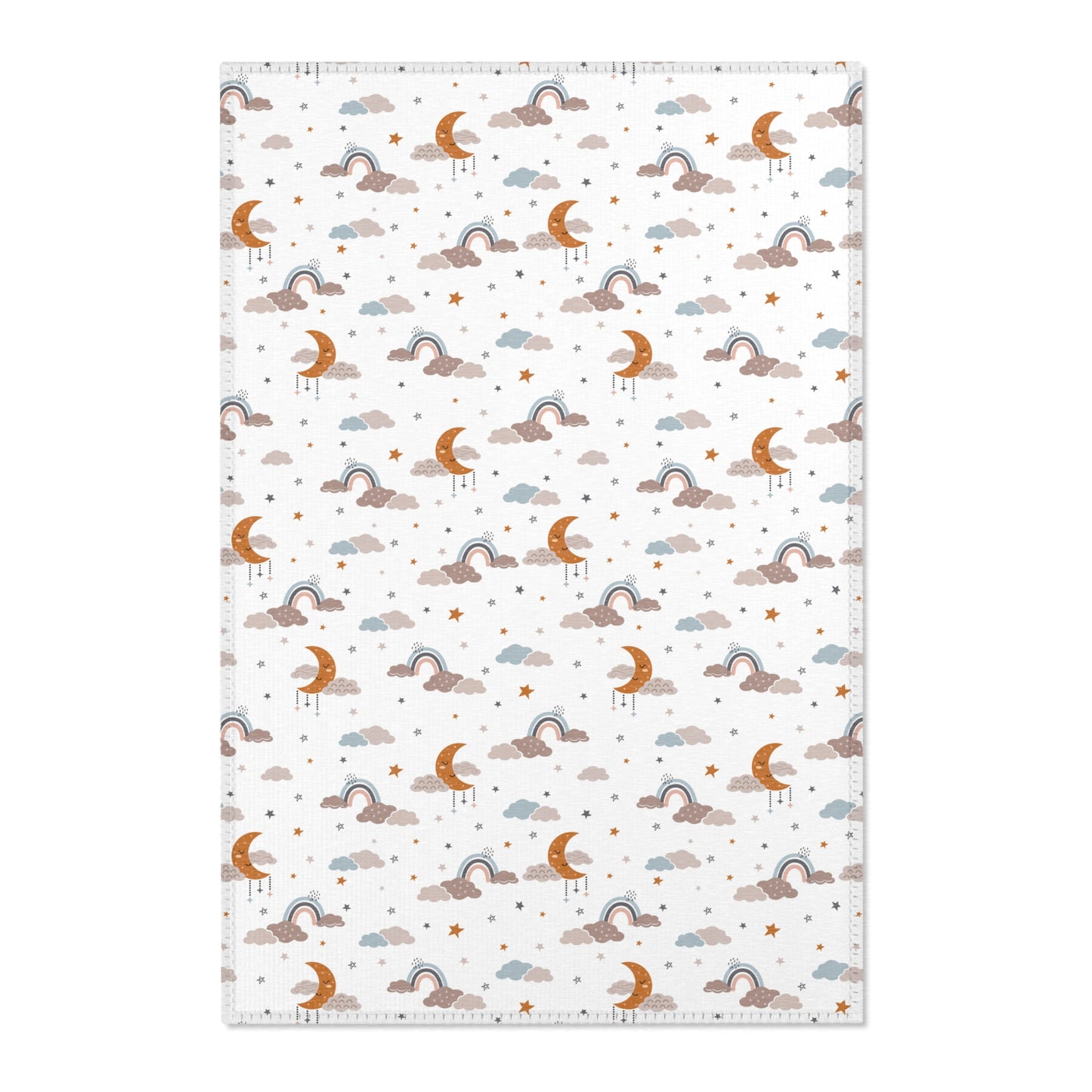 Moonlit Dreams nursery area rug in a baby room
