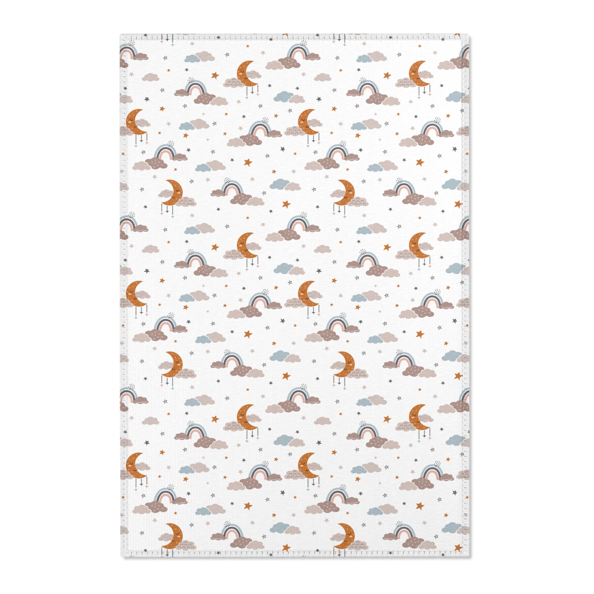 Moonlit Dreams nursery area rug in a baby room