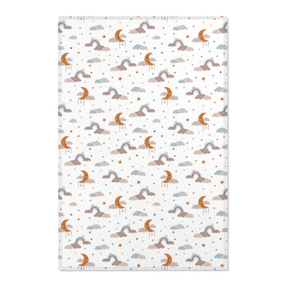 Moonlit Dreams nursery area rug in a baby room
