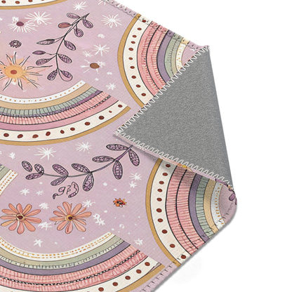 Petal Arches area rug in the medium size