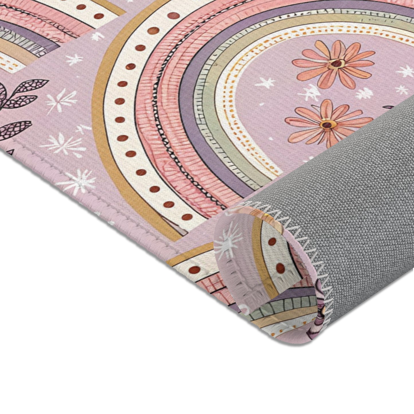 Petal Arches area rug in the large size