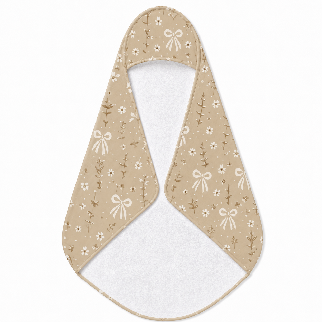 Ribbon Meadow Hooded Baby Towel