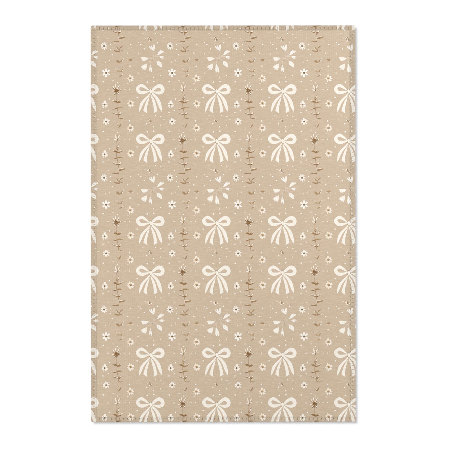 Ribbon Meadow nursery area rug in a baby room