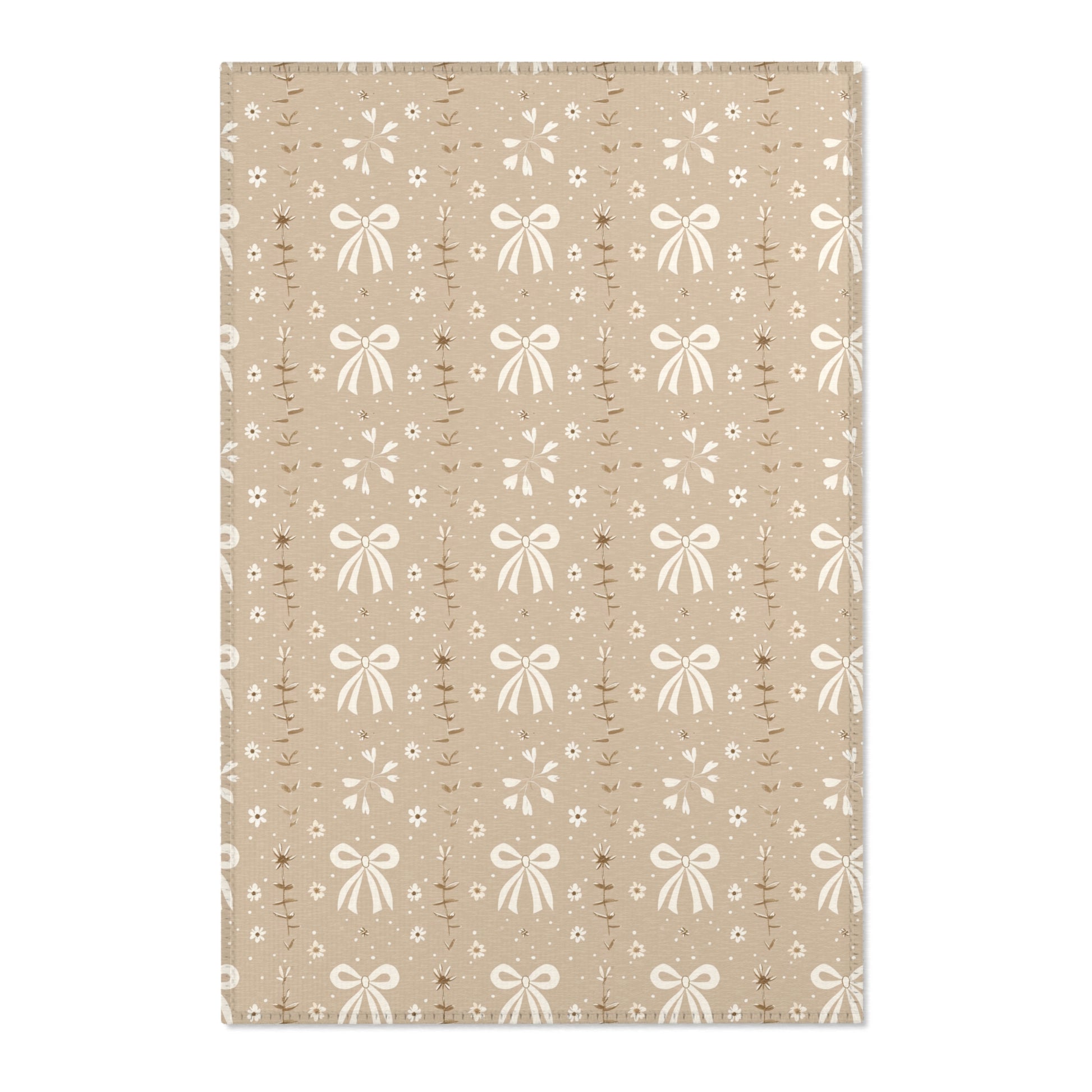 Ribbon Meadow nursery area rug in a baby room