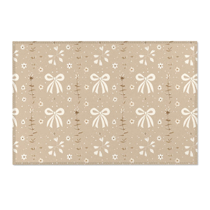 Ribbon Meadow area rug shown in landscape orientation
