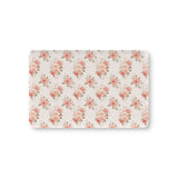 Rose Bouquet fitted crib sheet on a nursery crib mattress