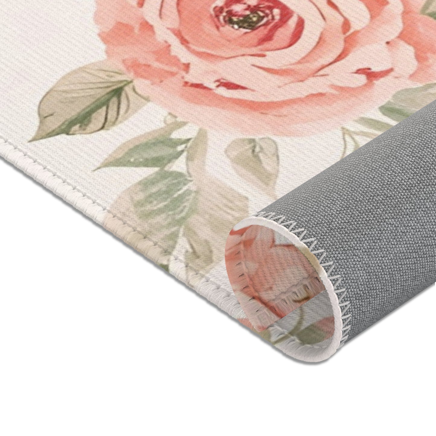 Rose Bouquet nursery area rug for a baby room floor