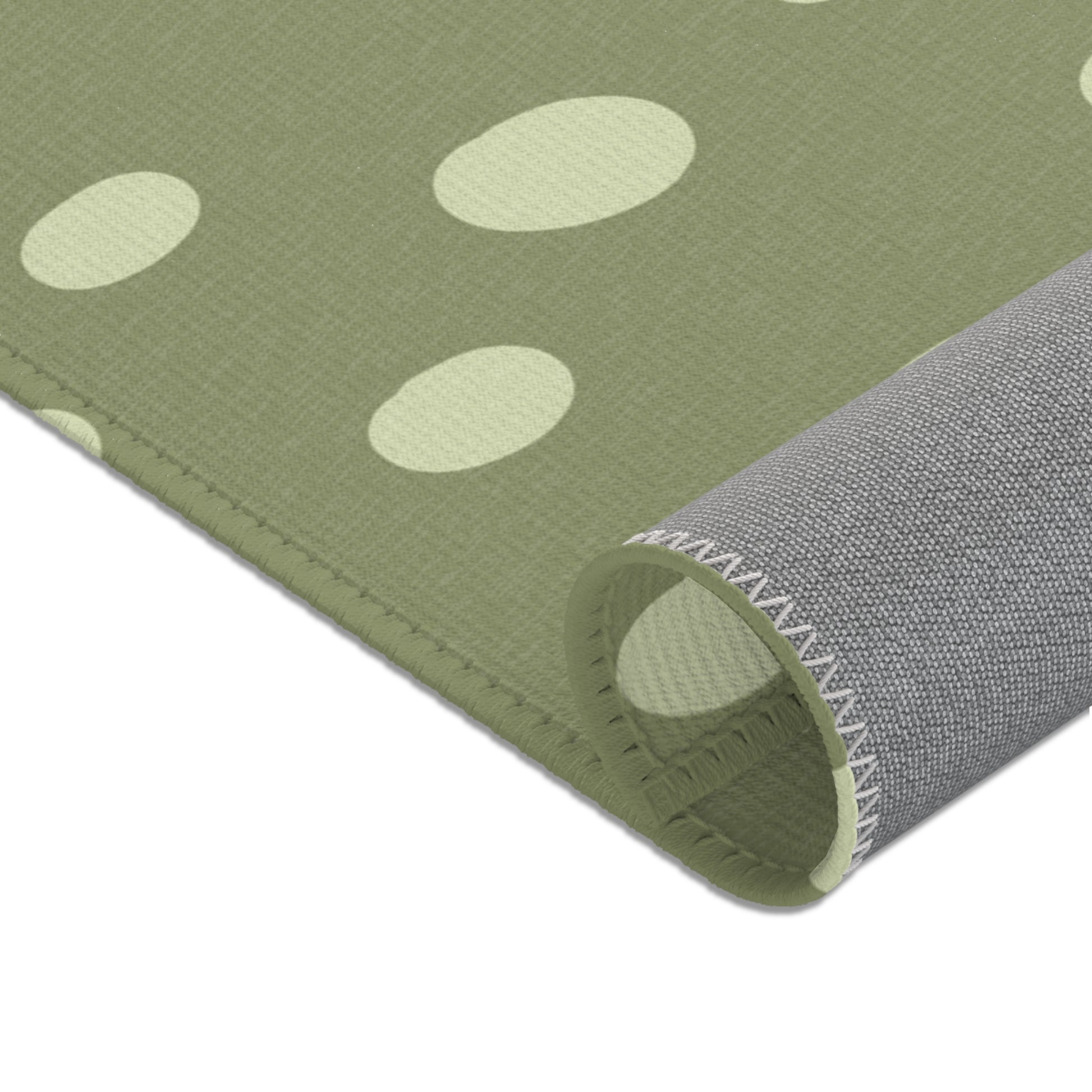 Sage Speckle nursery area rug for a baby room floor